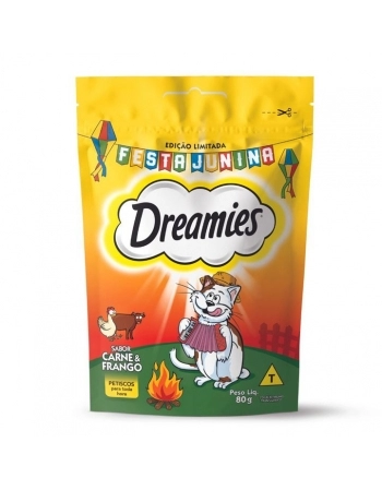 DREAMIES SZ CARNE E FRANGO 34X80G
