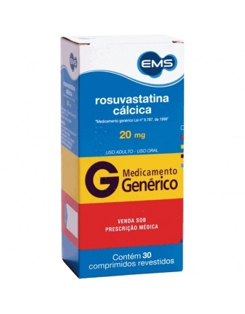 ROSUVASTATINA CAL 20MG C/30 COMP