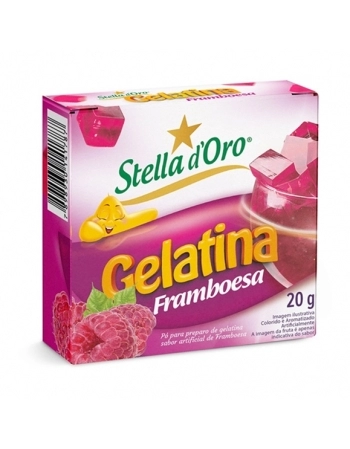 GELATINA EM PO FRAMBOESA 36X20G