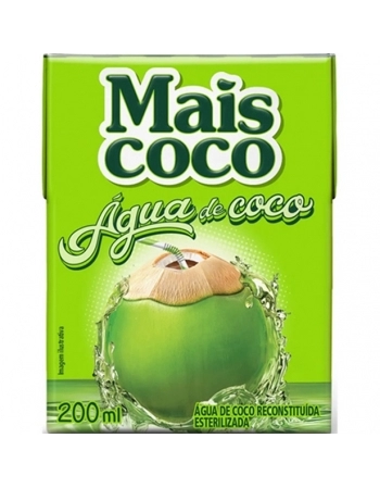 AGUA DE COCO RECONSTITUIDA MAIS COCO 24X200ML