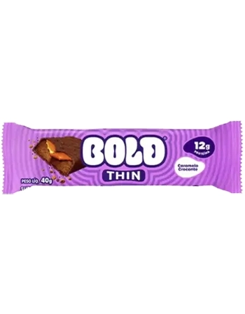 BOLD THIN CARAMELO CROCANTE 8X12X40G