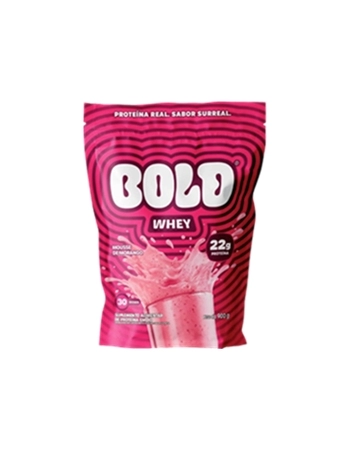 BOLD WHEY MOUSSE DE MORANGO 4X900G
