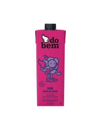 DO BEM - SUCO DE UVA 100% 12X1L