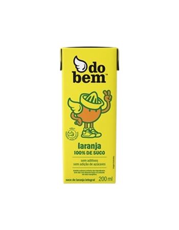 DO BEM - SUCO DE LARANJA INTEGRAL 24X200ML