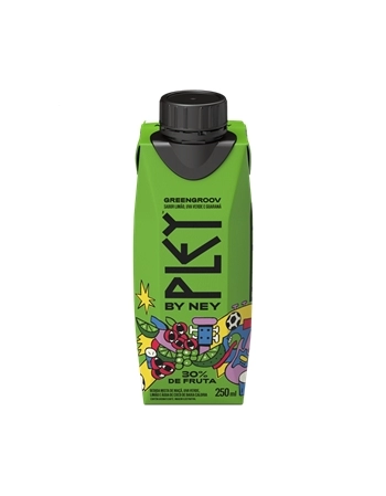 PLEY - MAÇÃ, UVA, LIMÃO E ÁGUA DE COCO 12X250ML