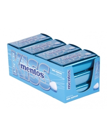 MENTOS KISS MINT LATA 35G DPX12 UND