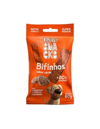 QUATREE SNACKS BIFINHOS SABOR CARNE 20X60G