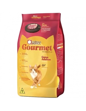 QUATREE GOURMET GATOS ADULTOS CARNE SC 10.1KG