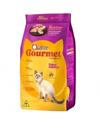 QUATREE GOURMET GATOS ADULTOS MIX DE CARNES SC 20KG