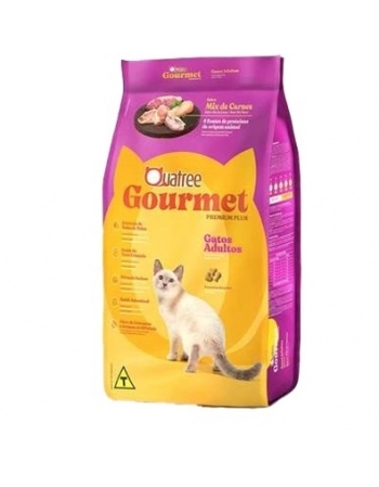 QUATREE GOURMET GATOS ADULTOS MIX DE CARNES SC 1KG