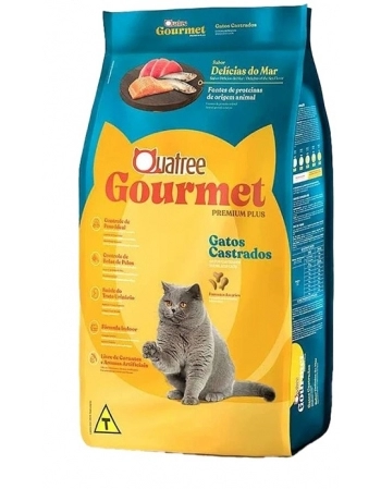 QUATREE GOURMET GATOS CASTRADOS DELICIAS DO MAR SC 20KG