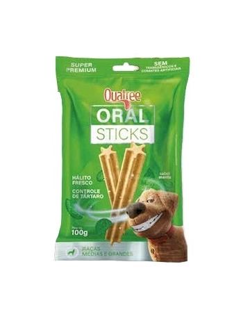 QUATREE SNACKS STICKS CAES RACAS MEDIAS E GRANDES 10X100G