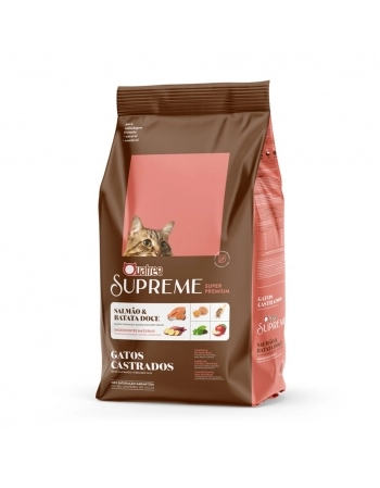 QUATREE SUPREME GATOS CASTRADOS SALMAO SC 10.1KG