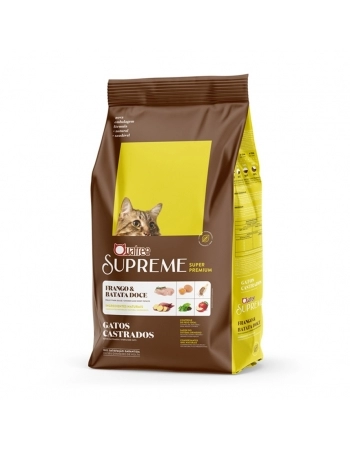 QUATREE SUPREME GATOS CASTRADOS FRANGO SC 10.1KG
