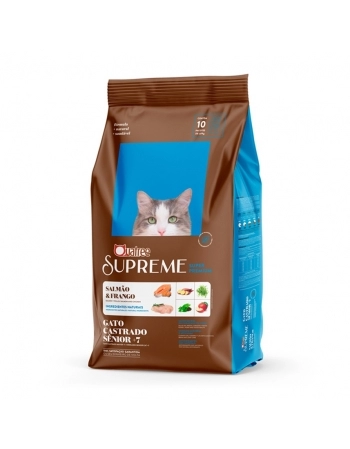 QUATREE SUPREME GATOS CASTRADO SENIOR +7 SC 10.1KG
