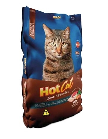 HOT CAT MIX SEM CORANTES SC 1KG