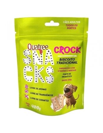 QUATREE SNACKS CROCK TRADICIONAL 20X400G