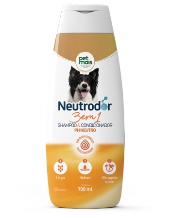 SHAMOOO 3EM1 PH NEUTRO NEUTRODOR 8X700ML
