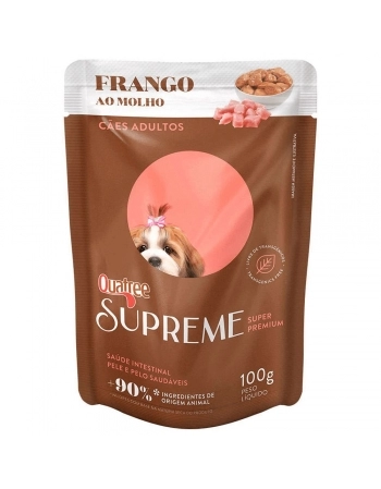 QUATREE SUPREME SACHÊS CÃES ADULTOS FRANGO 18X100G