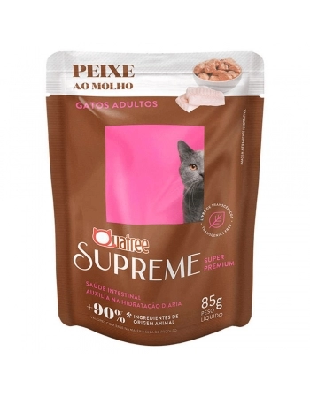 QUATREE SUPREME SACHÊS GATOS ADULTOS PEIXE 20X85G
