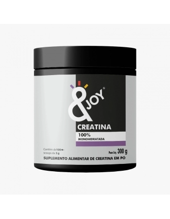 CREATINA MONOHIDRATADA &JOY POTE 6X300G