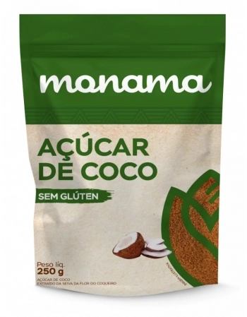 ACUCAR DE COCO MONAMA SAUDÁVEL 12X250G