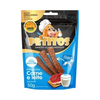 BIFINHO DE CARNE E LEITE PETITOS 20X6DPX50G