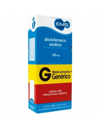 DICLOF SODICO 50MG C/20 COMP