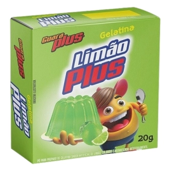 GELATINA EM PO LIMAO GUARAPLUS 36X20G