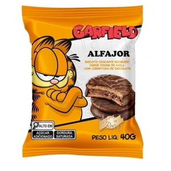 ALFAJOR GARFIELD 18X6DPX40G