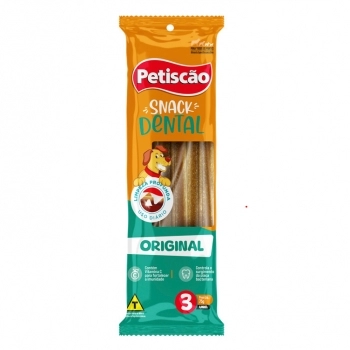 SNACK DENTAL ORIGINAL FRESH 14CM PETISCAO 20C/3UNID 75G