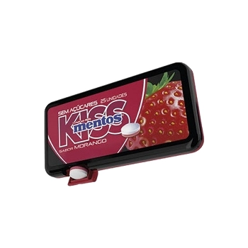MENTOS KISS DISPENSER STRAWBERRY 25P-29,6GX9DX12UN