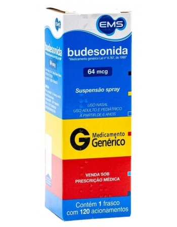 BUDESONIDA 64MG SUSP SPRAY C/120 ACI