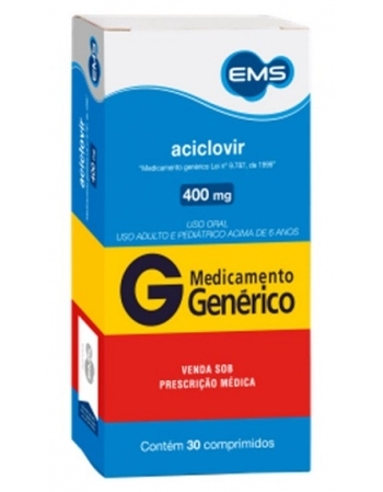 ACICLOVIR 400MG C/30 COMP