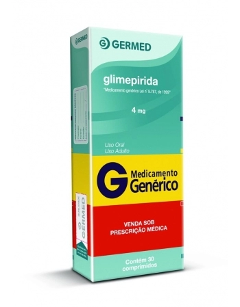 GLIMEPIRIDA 4MG C/30 COMP