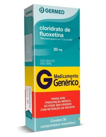 CLOR FLUOXETINA (C1) 20MG C/30 COMP