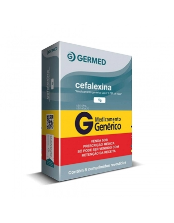 CEFALEXINA 1G C/8 COMP