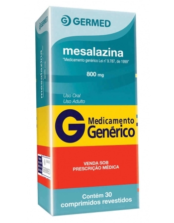 MESALAZINA 800MG C/30 COMP REV