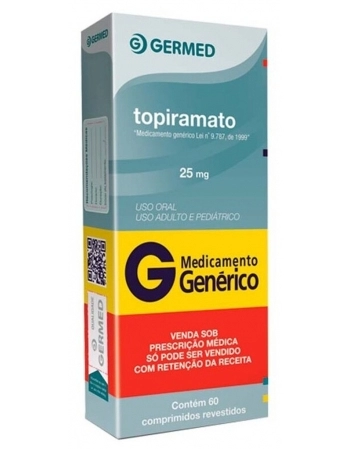 TOPIRAMATO (C1) 25MG C/60 COMP