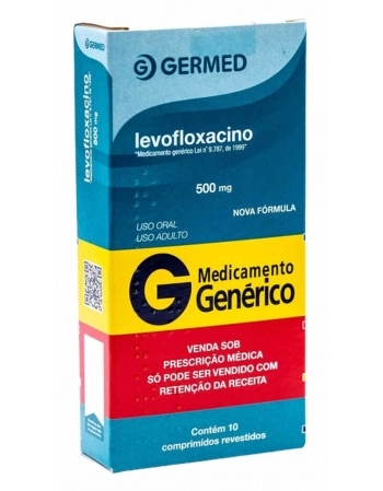 LEVOFLOXACINO 500MG C/10 COMP