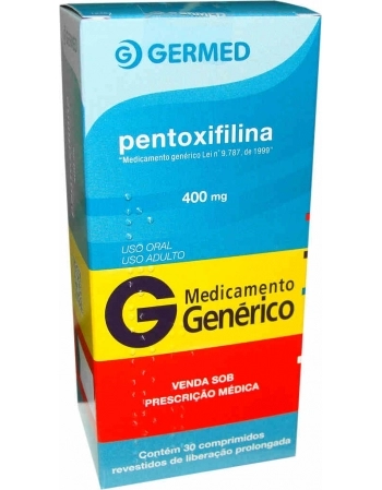 PENTOXIFILINA 400MG C/30 COMP
