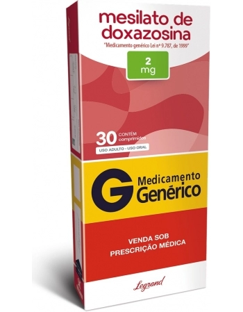 MESILATO DOXAZOSINA 2MG C/30 COMP