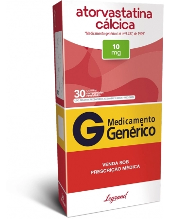 ATORVASTATINA 10MG C/30 COMP