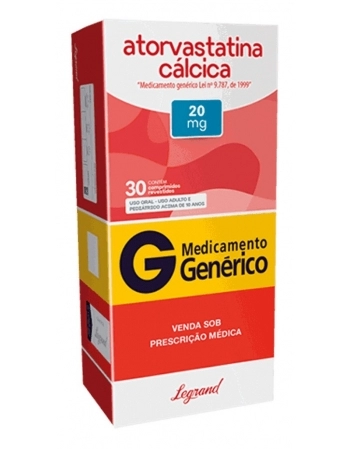 ATORVASTATINA 20MG C/30 COMP