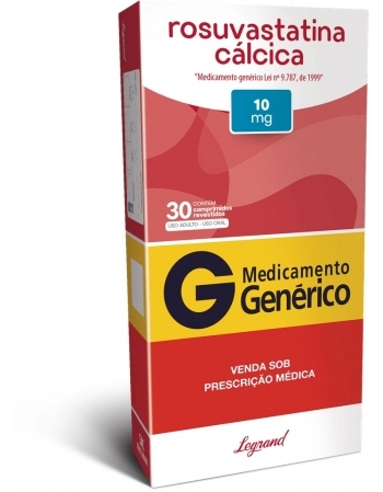 ROSUVASTATINA CAL 10MG C/30 COMP