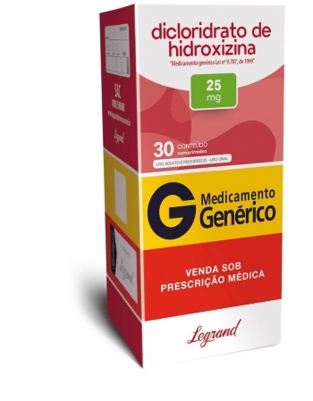 DICLOR HIDROXIZINA 25MG C/30 COMP