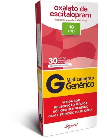 OXALATO ESCITALOPRAM (C1) 10MG C/30